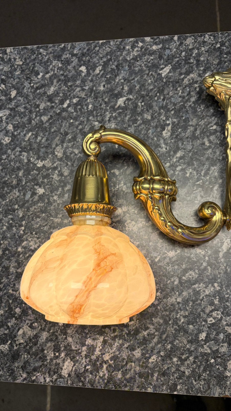 Klassieke wandlamp, Ophalen of Verzenden
