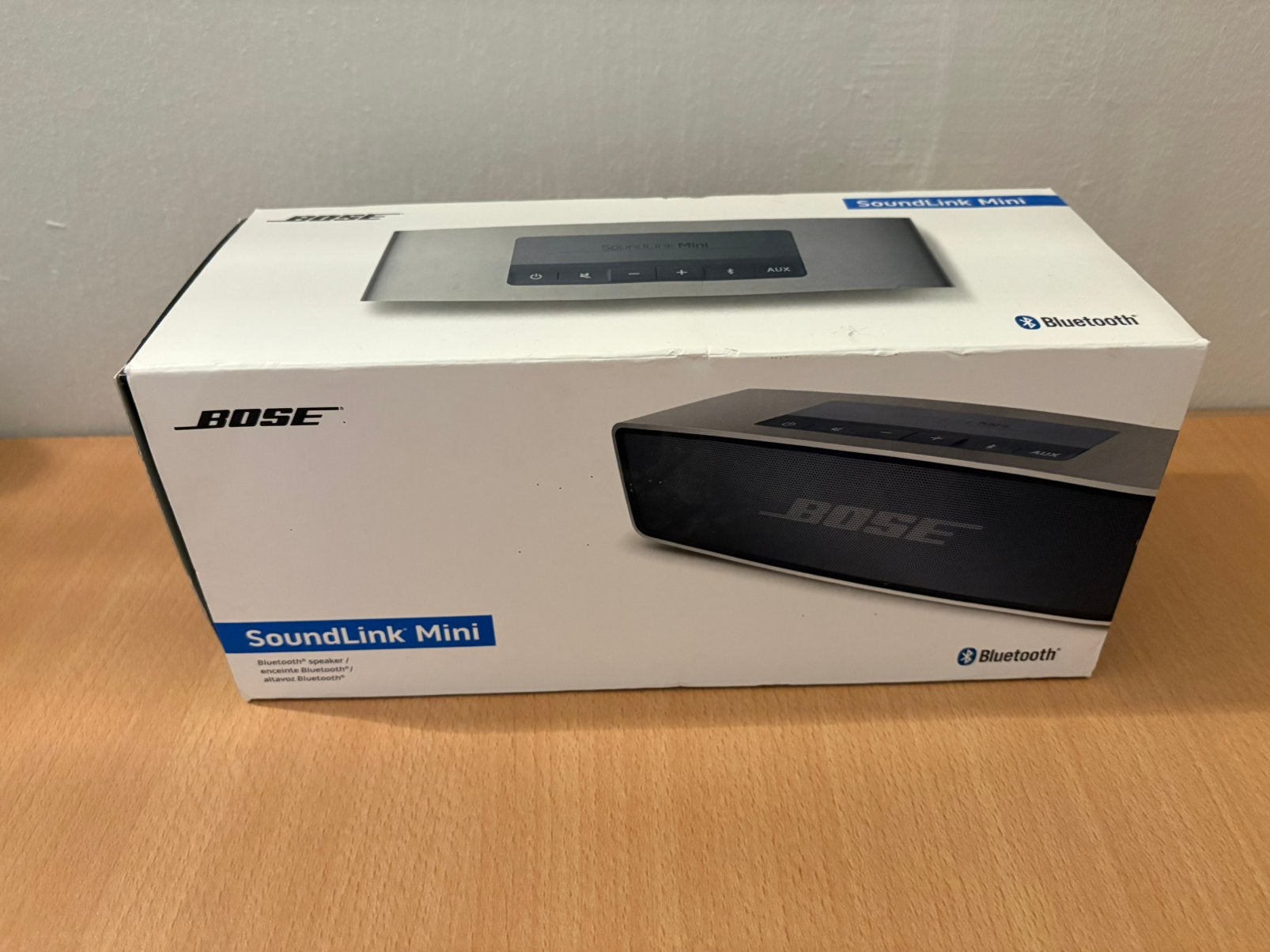 Zgan Bose Soundlink Mini incl doos nieuwstaat, Overige typen, Ophalen of Verzenden, Zo goed als nieuw, Bose