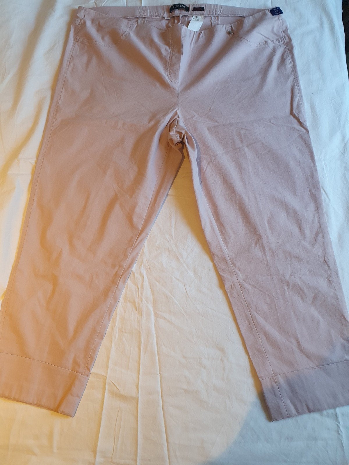 Robell 7/8 broek roze maat 52, Kleding | Dames, Robell, Ophalen of Verzenden, Zo goed als nieuw, Roze