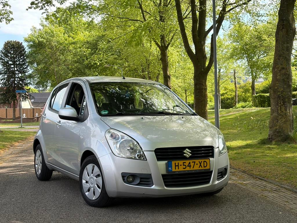 Suzuki Splash 1.2 2009 86pk Grijs Airco Nwe Apk en Banden, Voorwielaandrijving, Stof, 40 €/maand, 4 cilinders