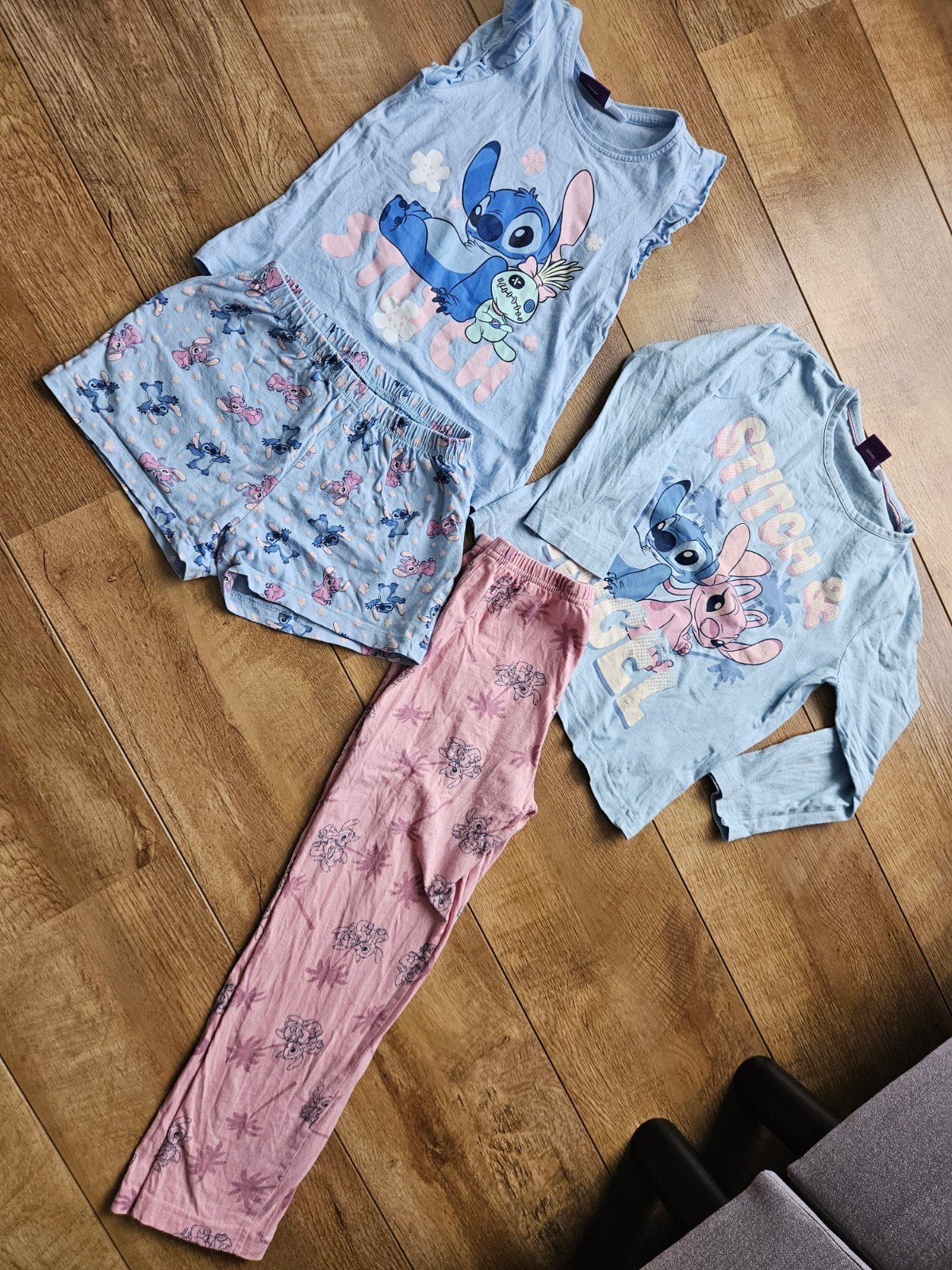 2x Stitch Pyjama 110/116, Ophalen of Verzenden, Gebruikt, Disney Stitch, Jongen of Meisje