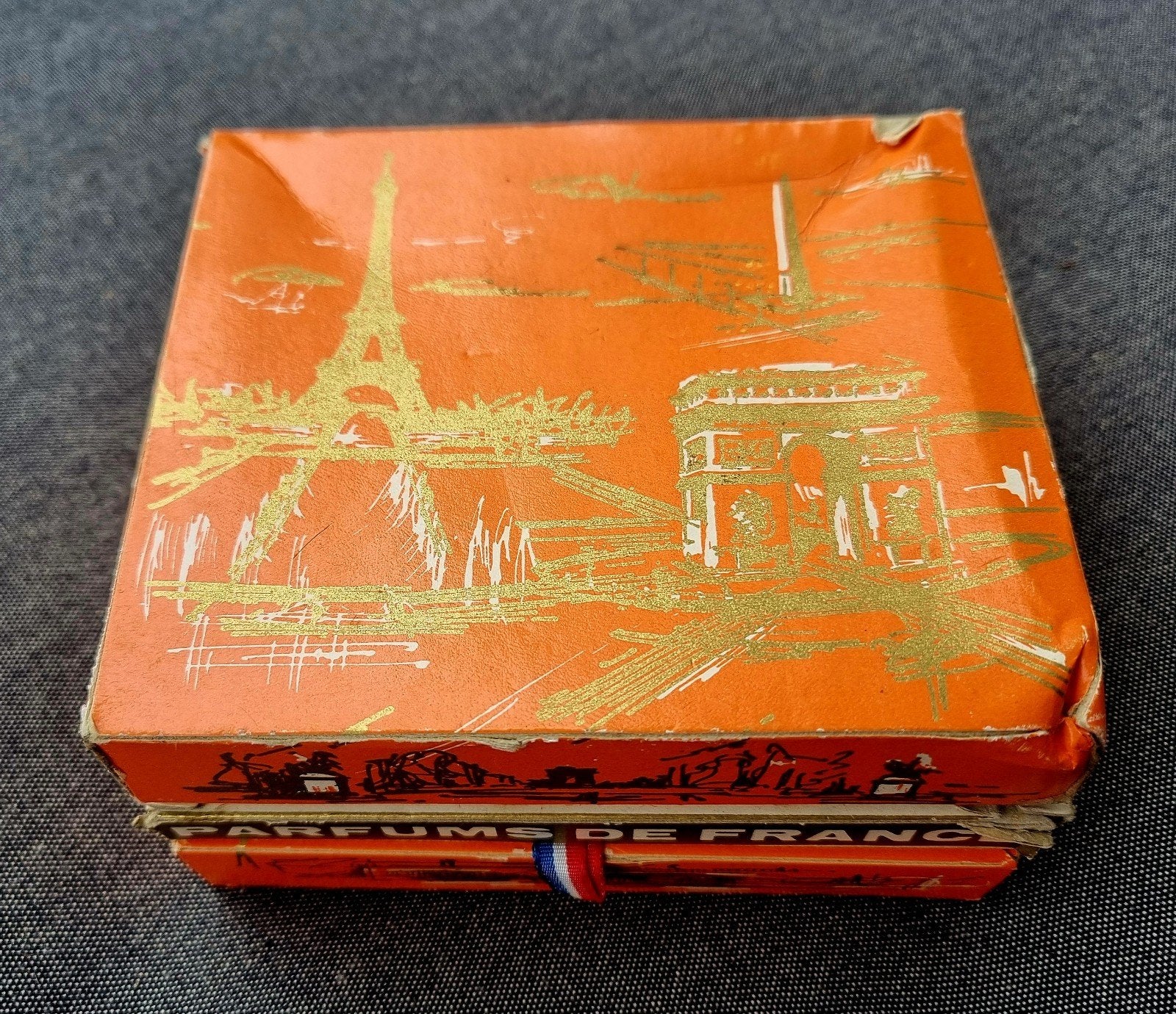 Vintage parfum miniatuur set Charles V Paris, 10 flesjes, Ophalen of Verzenden, Gebruikt