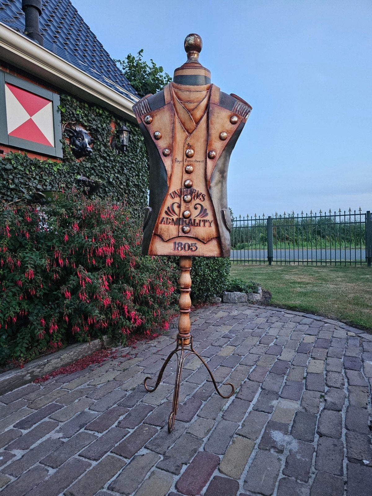 Decoratieve Buste Admiraal op Standaard, Ophalen
