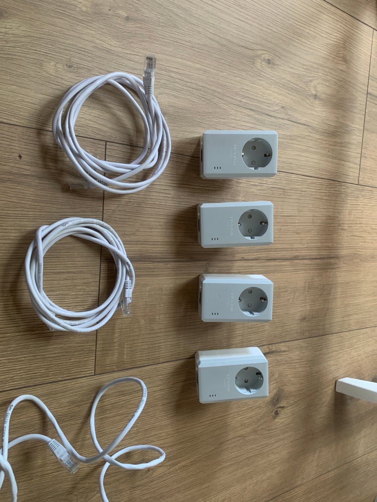 TP-Link Powerline Adapters met Ethernetkabels, Ophalen of Verzenden, Zo goed als nieuw