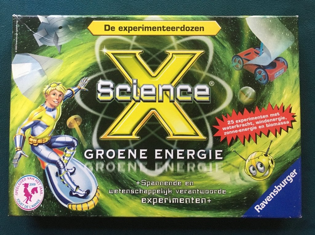 De experimenteerdoos / Science groene energie, niet compleet, Ophalen of Verzenden, Gebruikt, Bouwen
