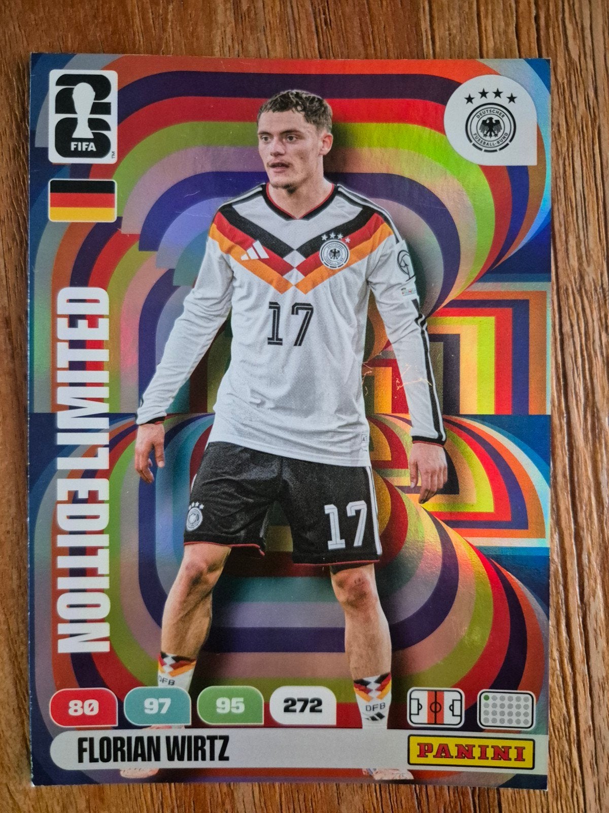 Panini voetbalkaart xl Florian Wirtz, Verzamelen, Ophalen of Verzenden, Nieuw, Poster, Plaatje of Sticker