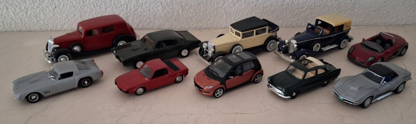 Modelauto's 10 stuks, Ophalen of Verzenden, Auto, Overige merken