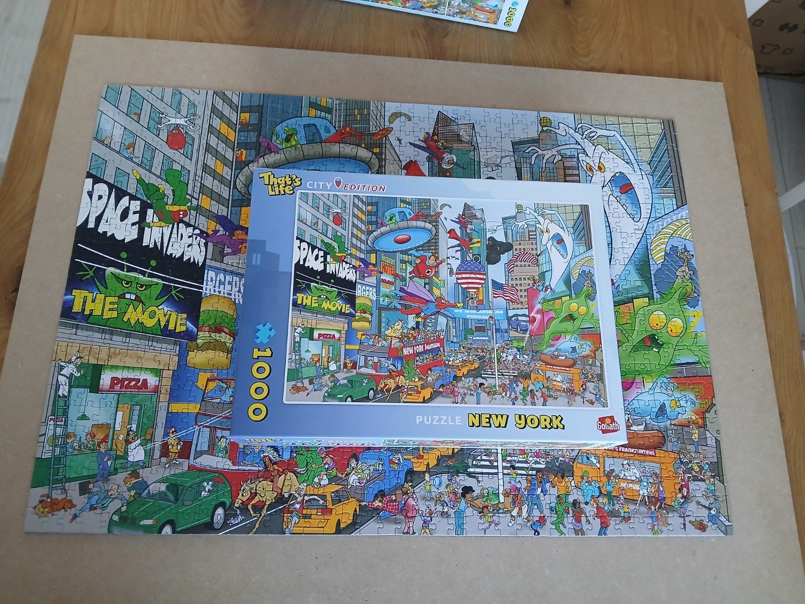 That's Life City Edition New York 1000 stukjes, Ophalen of Verzenden, 500 t/m 1500 stukjes, Zo goed als nieuw, Legpuzzel