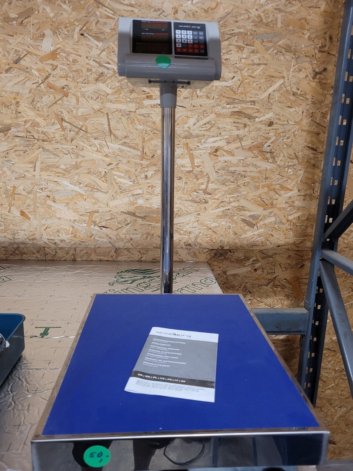 Steinberg Systems Digitale Platformweegschaal / Pakketweegsc, Ophalen, 100 kg of meer