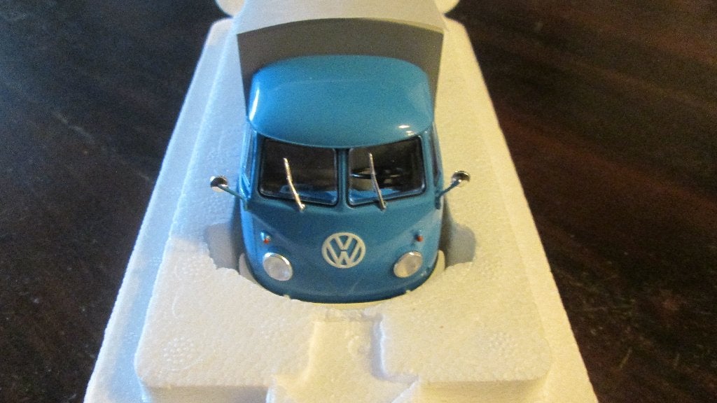 VW T1b Pick up Lanz Bulldog Service Schuco 1:32, Ophalen of Verzenden, Nieuw, Auto, Overige merken