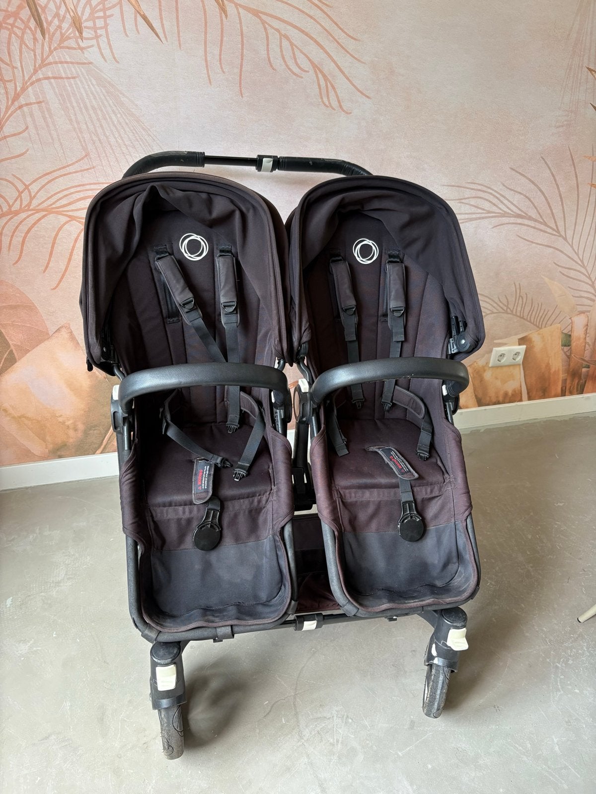 Bugaboo Donkey 2 Duowagen compleet, met veel accessoires, Ophalen, Gebruikt, Combiwagen, Duowagen