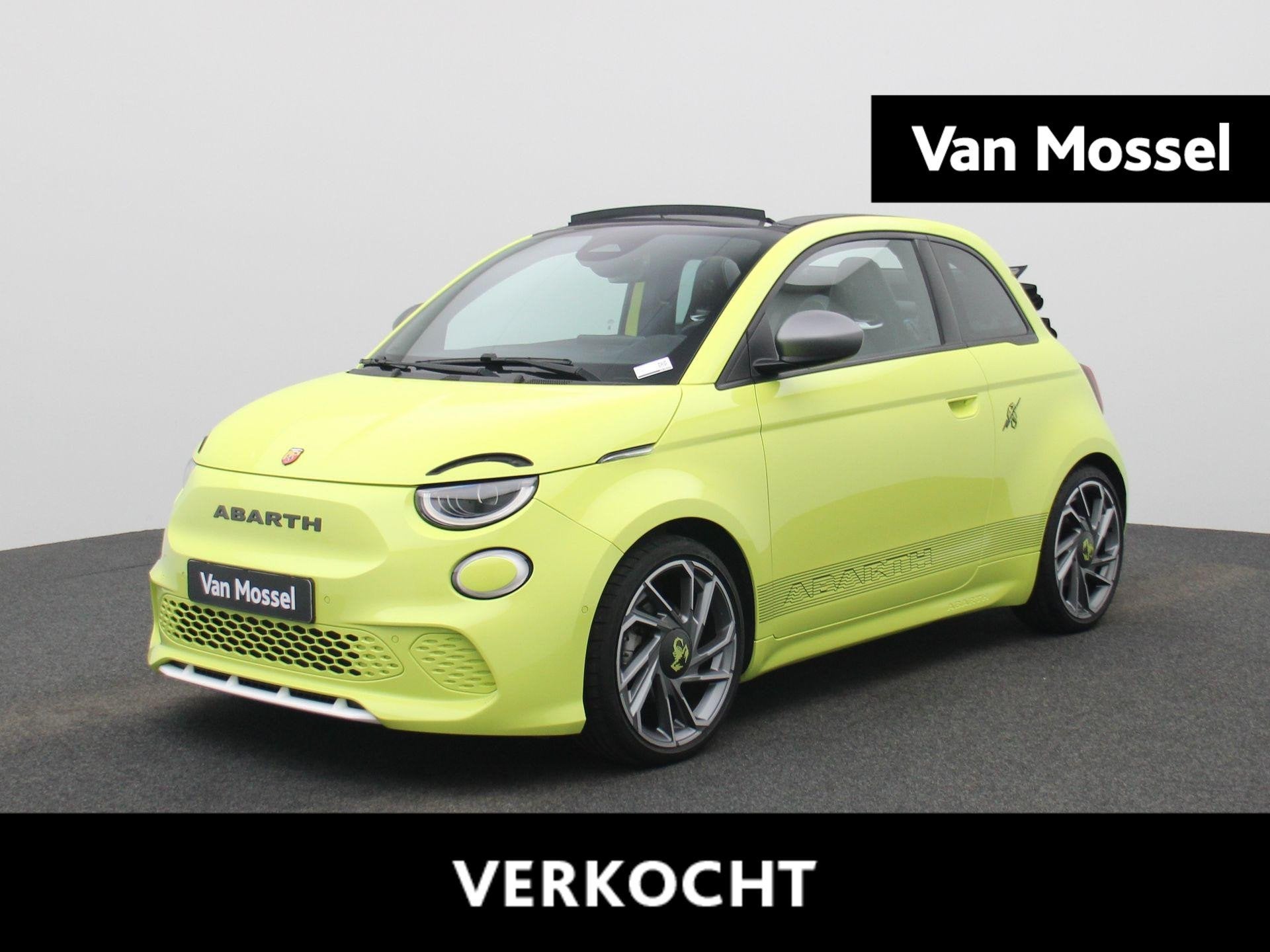 Abarth Fiat 500C Abarth Scorpionissima 42 kWh | Navigatiesys, 12 maanden, Gebruikt, Alcantara, 155 pk