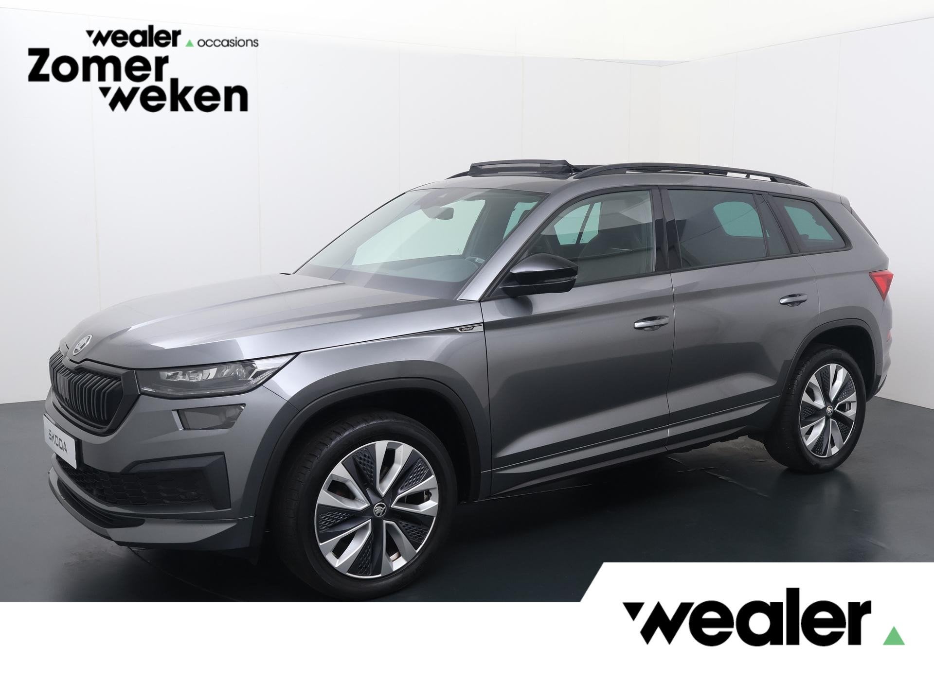 Skoda Kodiaq 1.5 TSI Sportline Business 7p. | 150 PK | Autom, 12 maanden, 4 cilinders, 14 km/l, Bedrijf