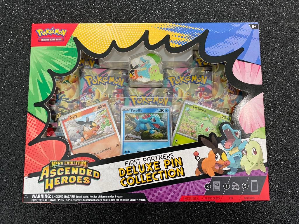Ascended Heroes Deluxe Pin Collection, Ophalen, Nieuw