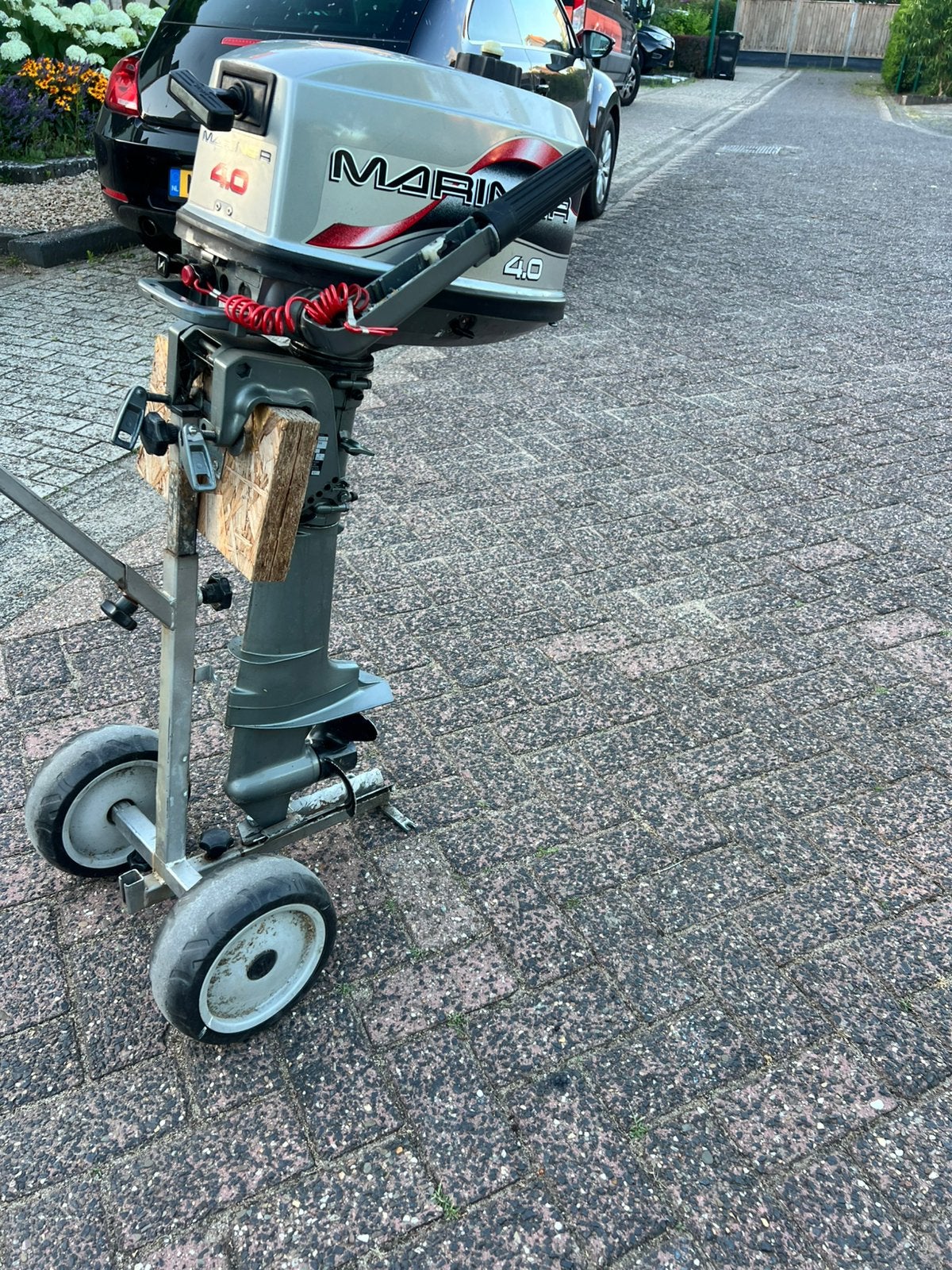 NIEUWE RUBBERBOOT met Mariner 4PK, Ophalen of Verzenden, Zo goed als nieuw, Benzine, 5 tot 10 pk