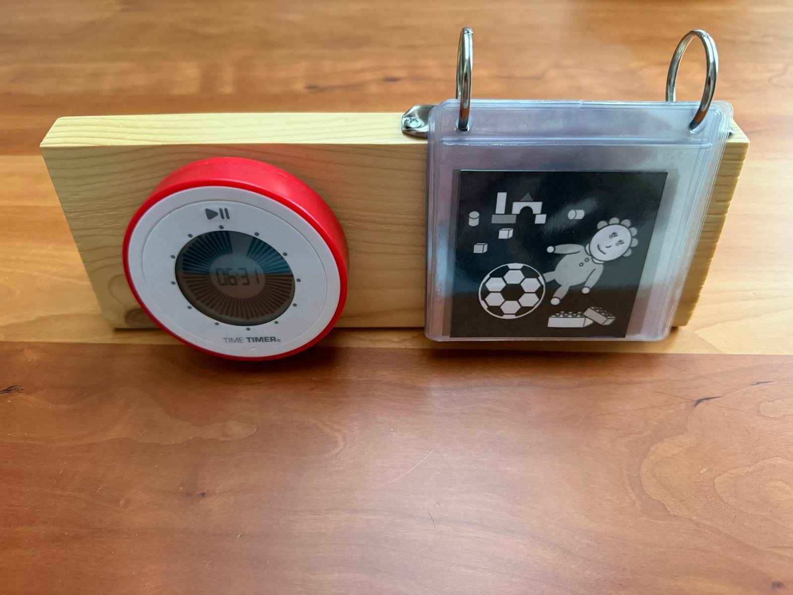 Time Timer TWIST met balk en insteekhoesjes voor pictogramme, Ophalen of Verzenden, Zo goed als nieuw