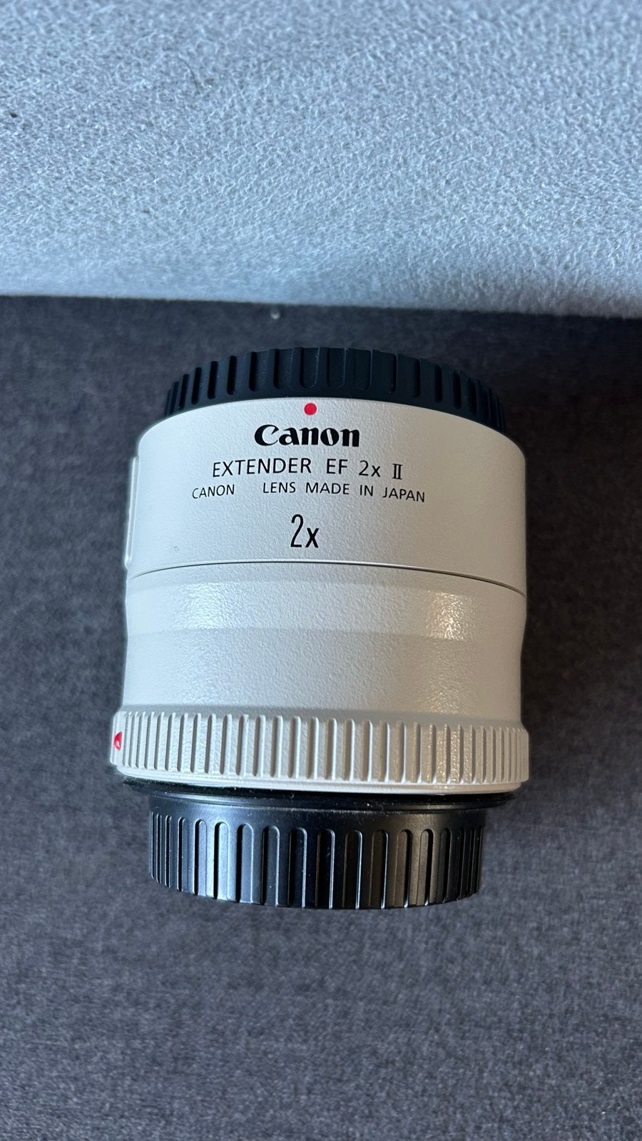 Canon Extender EF 2x II - Teleconverter in nieuwstaat, Canon, Ophalen of Verzenden, Zo goed als nieuw, Lensdoppen