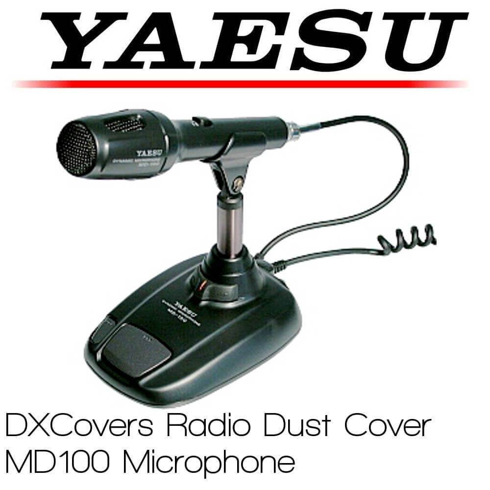 YAESU MD-100 tafel microfoon, Ophalen of Verzenden, Zo goed als nieuw, Zender en Ontvanger