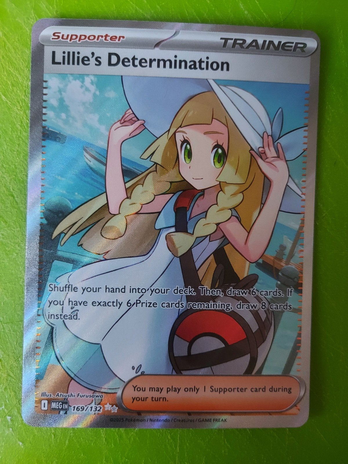 Lillie's  Determination 169/132 pokemon kaart, Ophalen of Verzenden, Nieuw