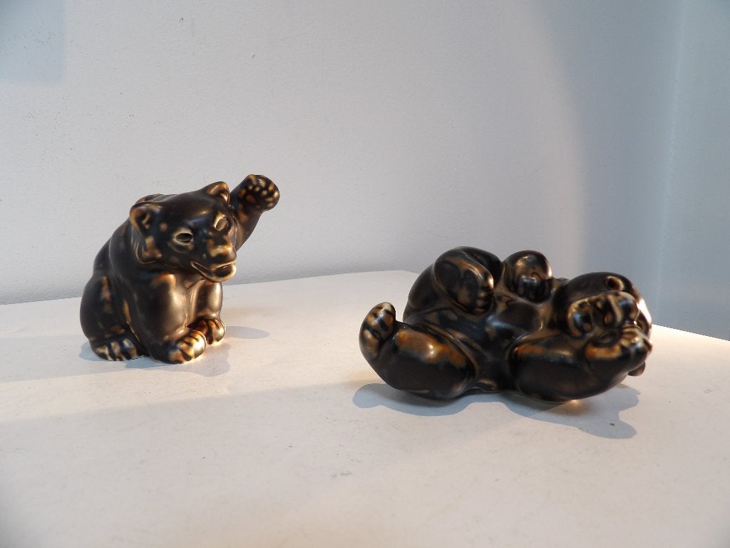 Royal Copenhagen Beren set, Sixties, Ophalen of Verzenden