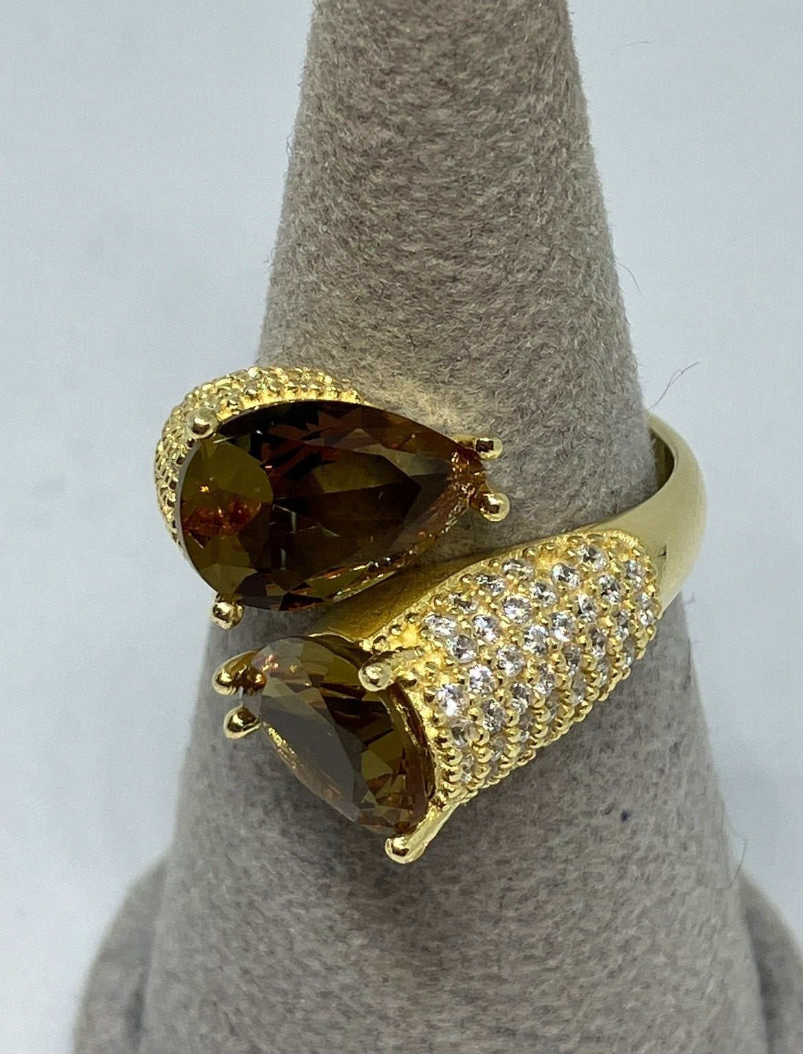 Verstelbare Zilver 925 Vergulde Ring met Lab Zultanite Steen, Zilver en edelstenen, Info@zilverenedelstenen.com, Nieuw, Ophalen of Verzenden