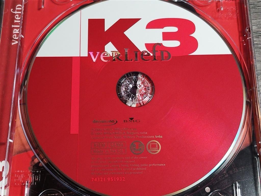K3 ‎– Verliefd, Ophalen of Verzenden, Zo goed als nieuw