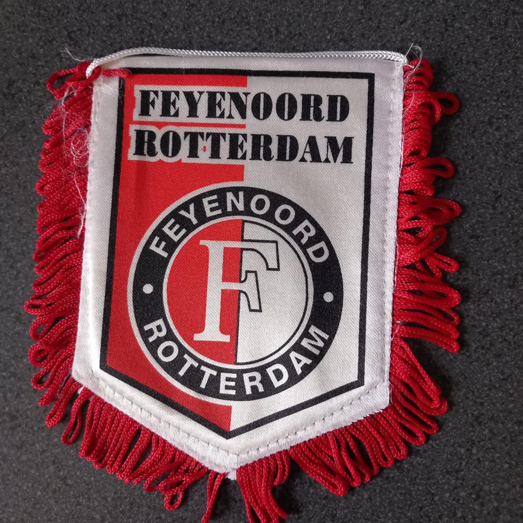 Vintage feyenoord banier jaren negentig, Ophalen of Verzenden, Nieuw, Feyenoord