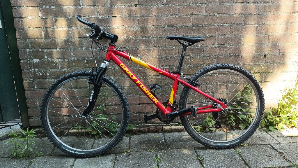 Vintage Gary Fisher MTB 26” – Shimano Alivio / Deore, Gebruikt, Hardtail, Velgrem, Dames