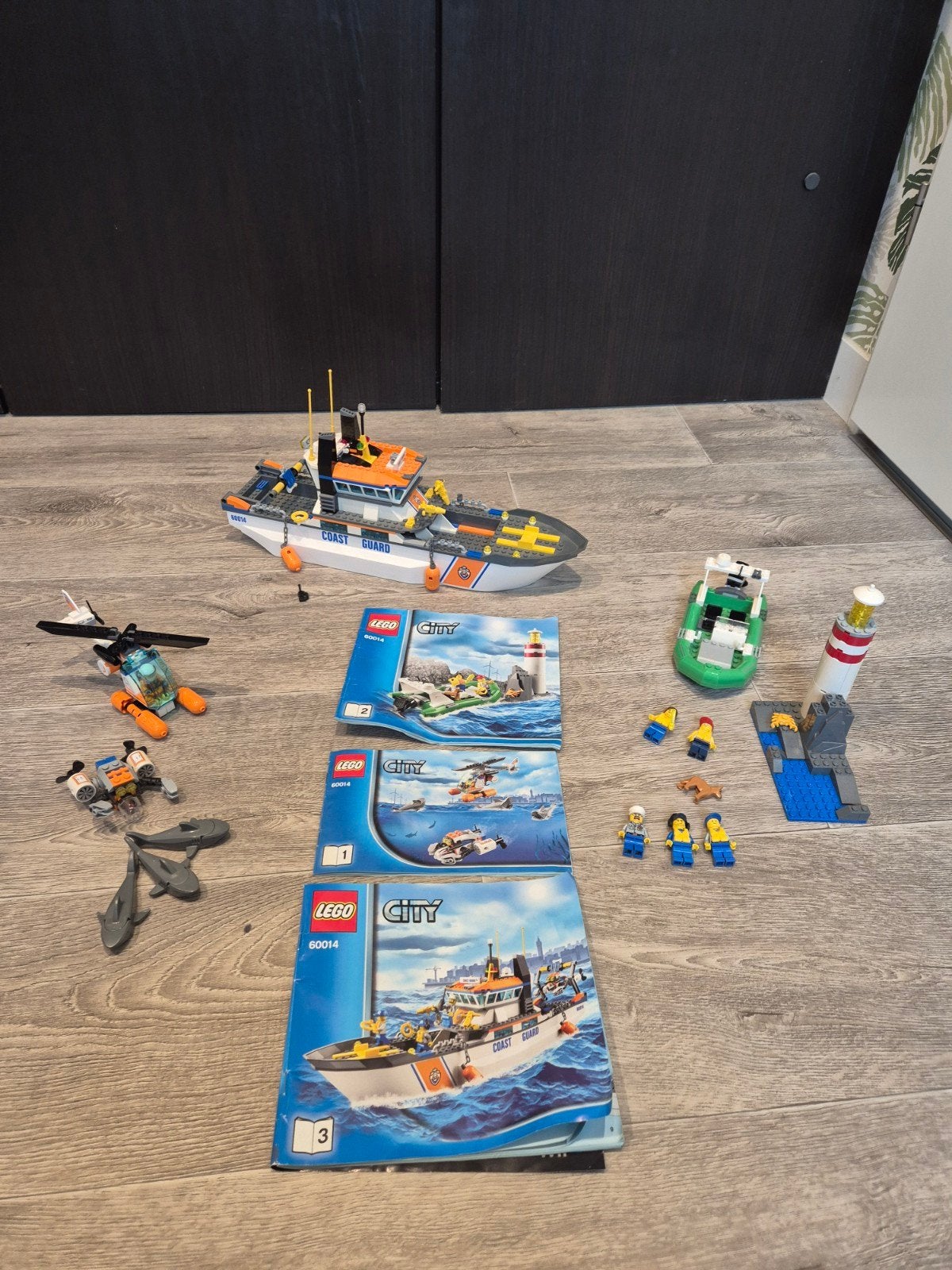 LEGO City 60014 Kustwacht Patrouilleboot Set, Ophalen of Verzenden, Gebruikt