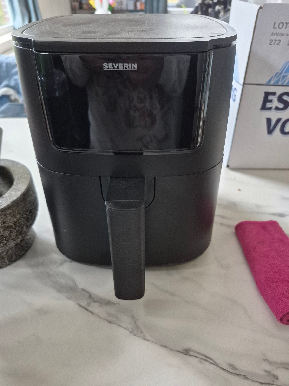 Severin Airfryer - Compact en Efficiënt, Ophalen, Zo goed als nieuw, Airfryer, Minder dan 750 gram