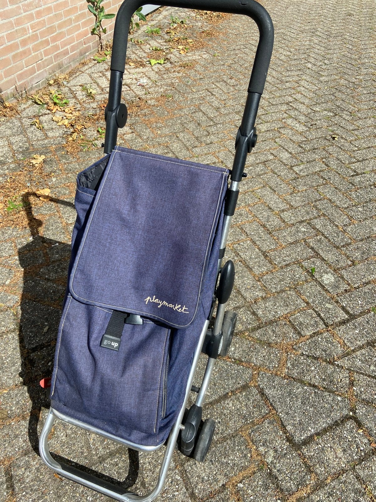 Boodschappentrolly Playmarket, Sieraden, Tassen en Uiterlijk, Tassen | Reistassen en Weekendtassen, Ophalen of Verzenden, Zo goed als nieuw