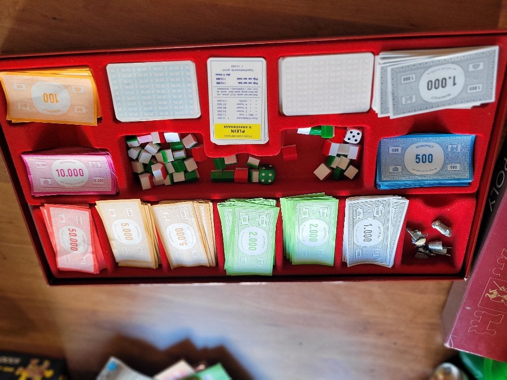 Monopoly de Luxe, Drie of vier spelers, Ophalen of Verzenden, Zo goed als nieuw, Clipper