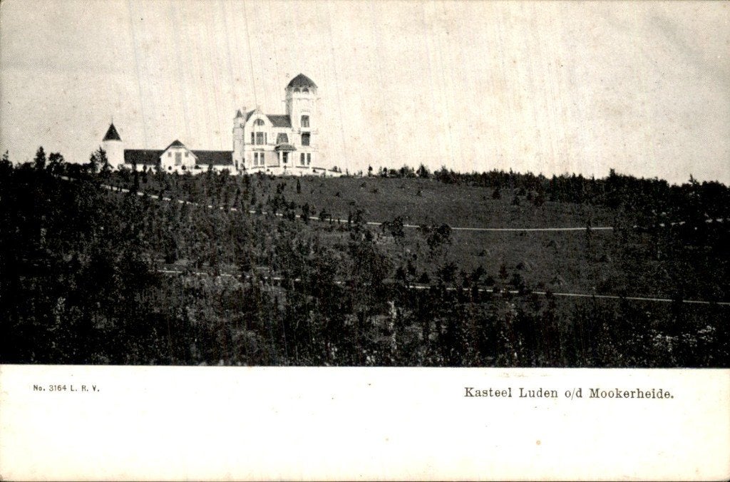 Mookerheide - Kasteel Luden, Ophalen of Verzenden, Voor 1920, Ongelopen, Limburg