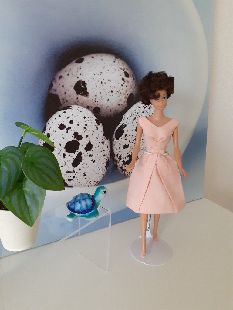Barbie “Bubble Cut zwart haar”, Ophalen of Verzenden, Zo goed als nieuw, Pop