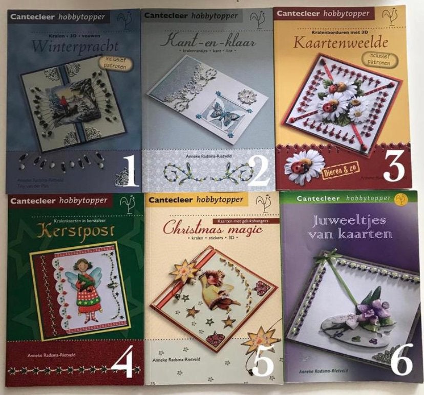 Hobbyboeken Kaarten Maken, prijs per boekje, Ophalen of Verzenden, Zo goed als nieuw, Overige thema's, Overige typen