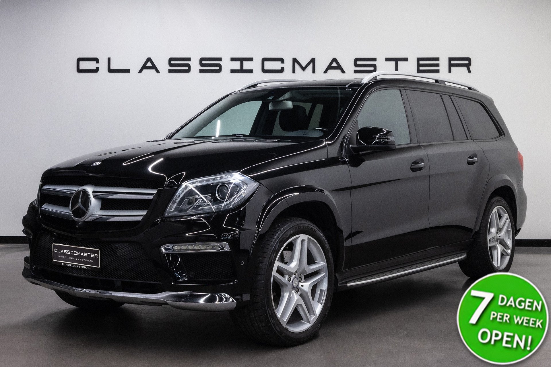 Mercedes-Benz GL-Klasse 500 4-Matic BTW auto, AMG Exclusive, Auto's, Mercedes-Benz, 7 stoelen, Zwart, Bedrijf, Vierwielaandrijving