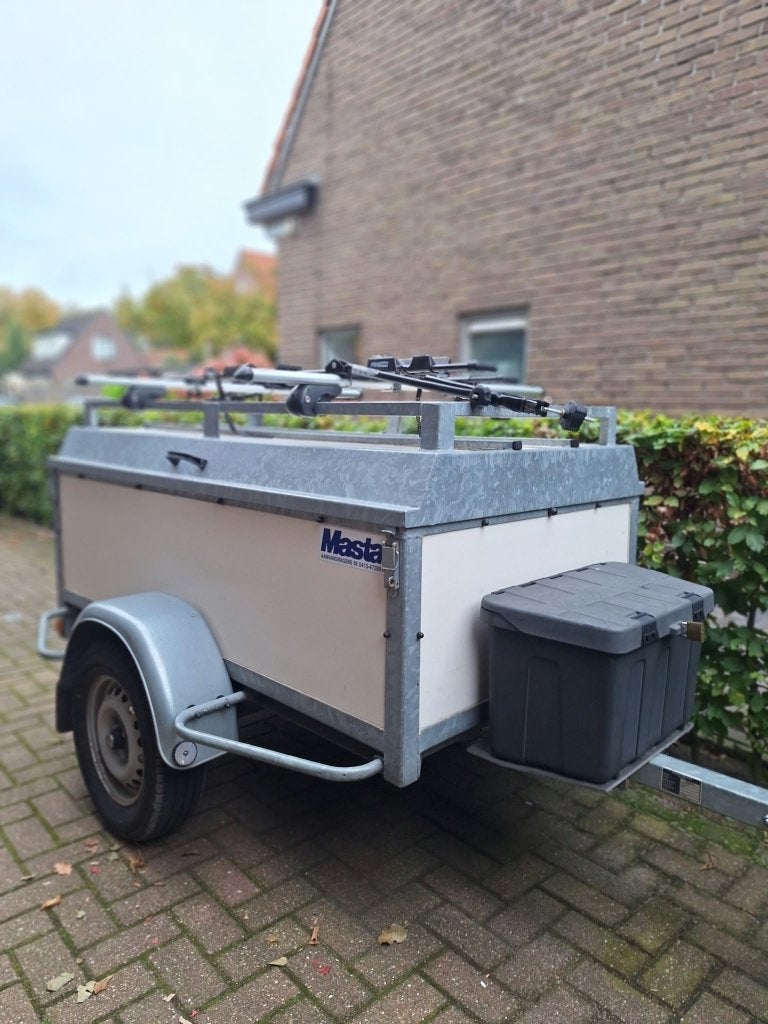 power trailer bagagewagen (250x132x60), Auto diversen, Ophalen, Gebruikt