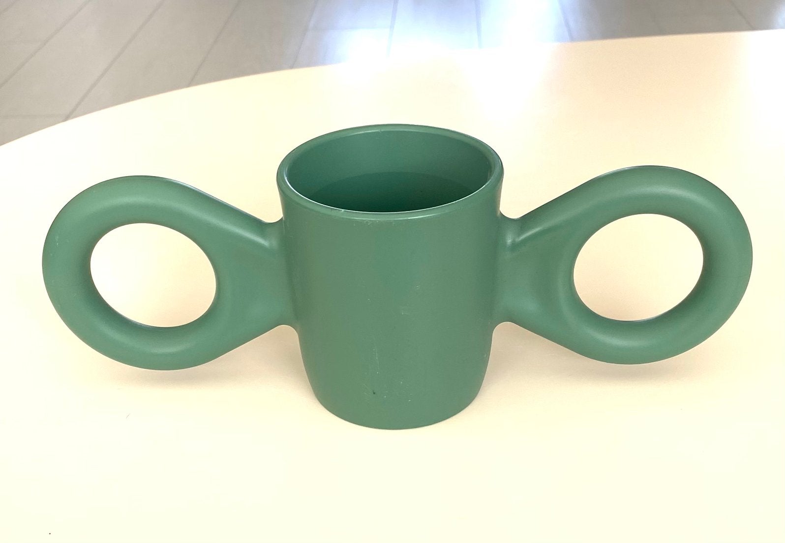 GISPEN Groene Domoor beker van Richard Hutten, Kunststof, Gebruikt, Overige merken, Modern