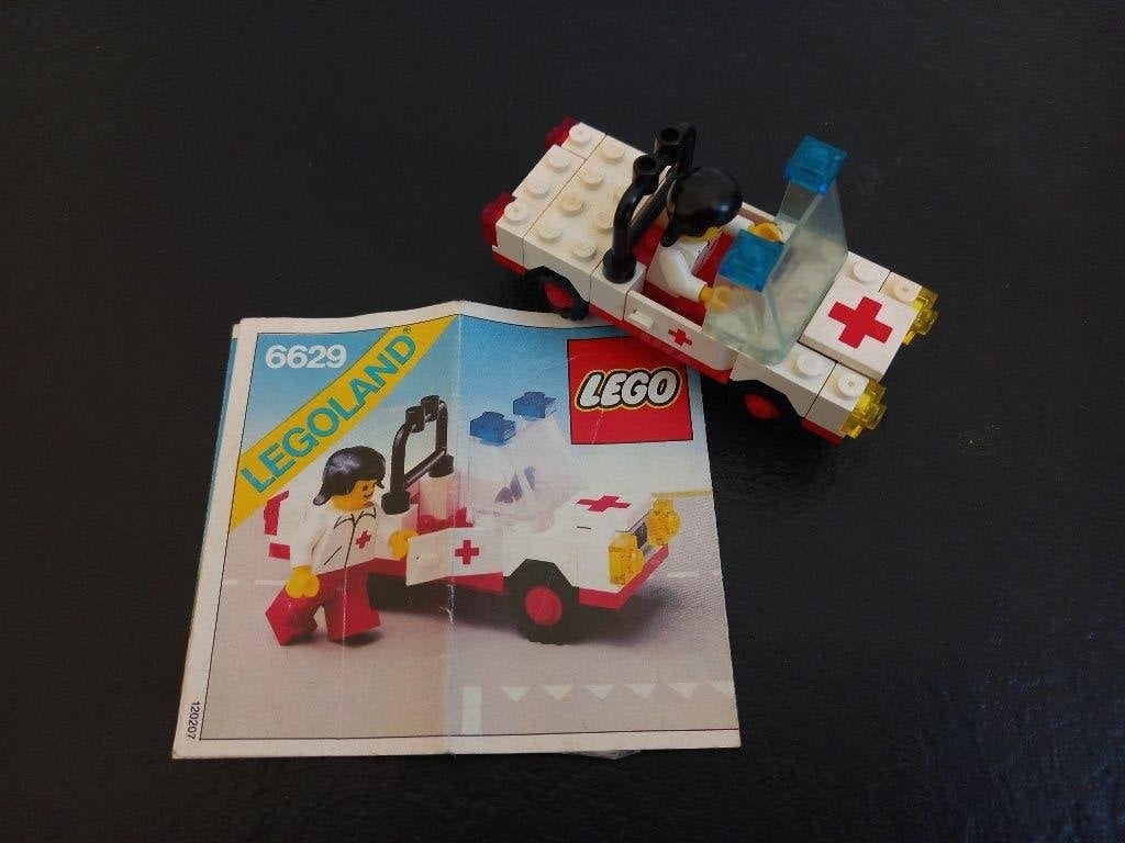 LEGO ambulance 6629 - Compleet, Gebruikt, Lego, Ophalen of Verzenden, Complete set