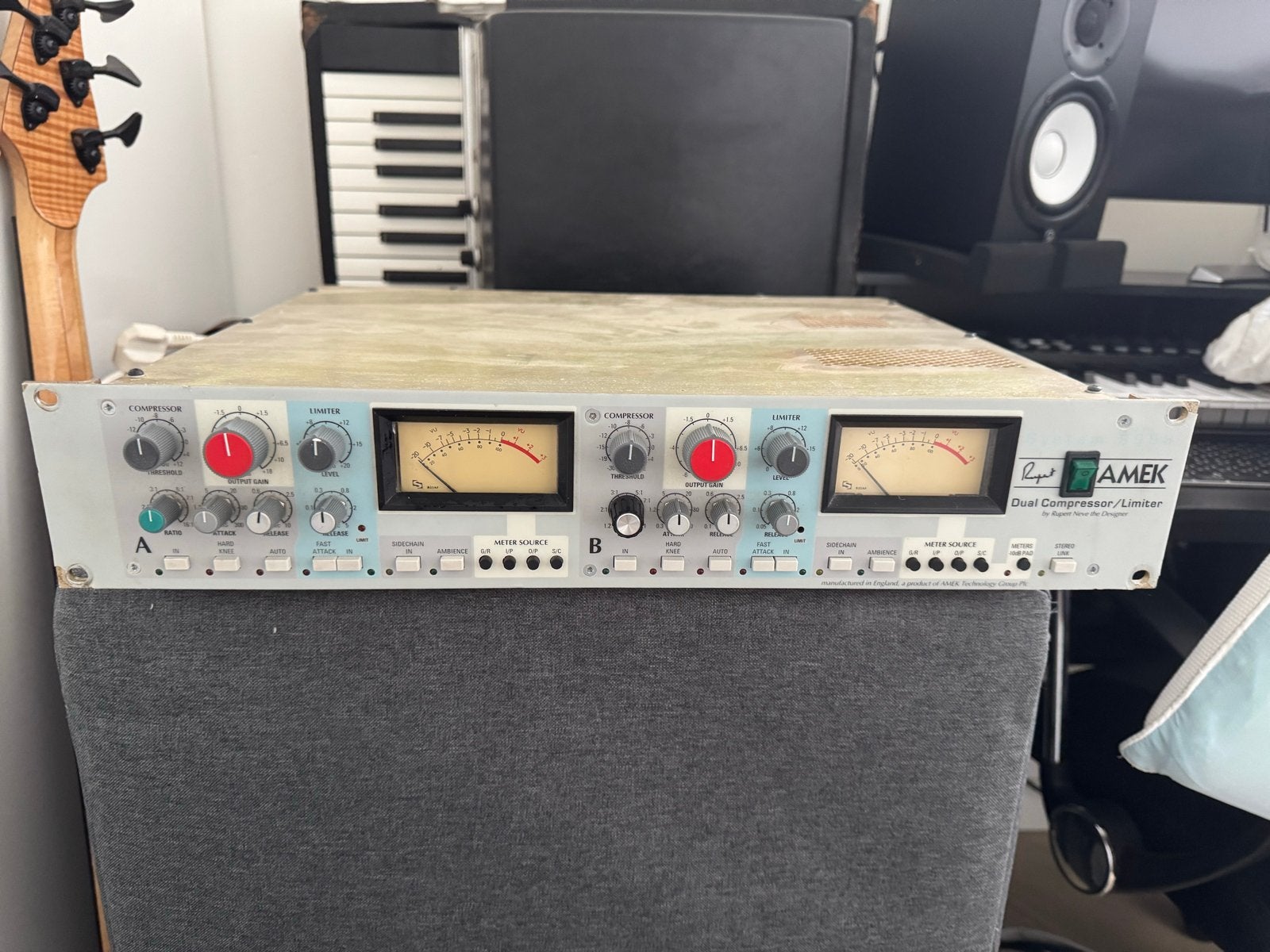 AMEK NEVE System 9098 Dual Compressor/Limiter, Ophalen, Gebruikt, Compressor