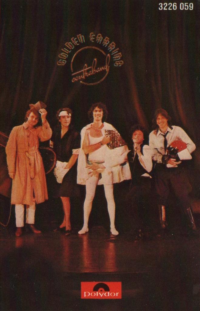 Cassettebandje Golden Earring – Contraband, Cd's en Dvd's, Cassettebandjes, Gebruikt, Rock en Metal, 1 bandje, Verzenden