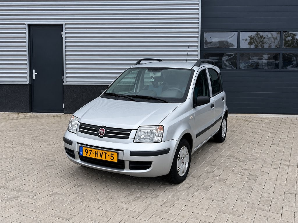 Fiat Panda 1.2 Dualogic 2009 Grijs  Carplay apk 24-04-2027, 1242 cc, 840 kg, Origineel Nederlands, 19 km/l