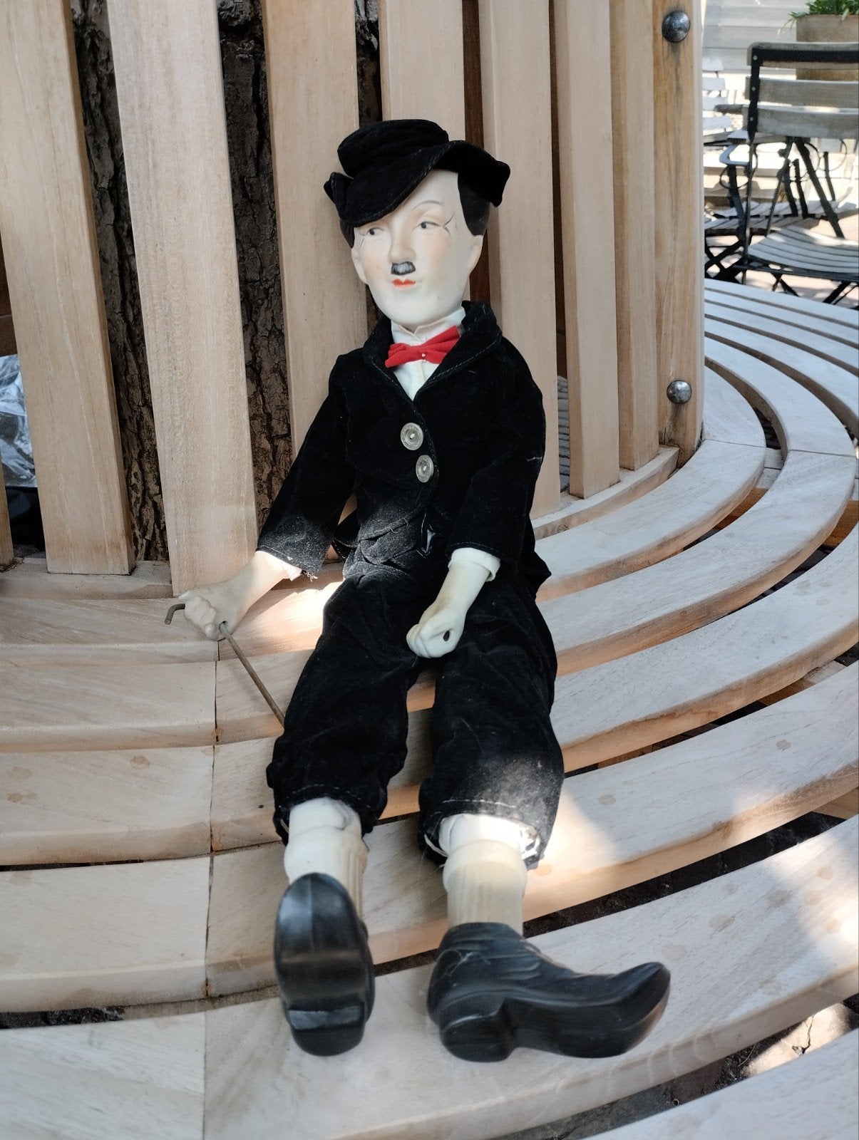 Charlie Chaplin porseleinen pot, Ophalen of Verzenden