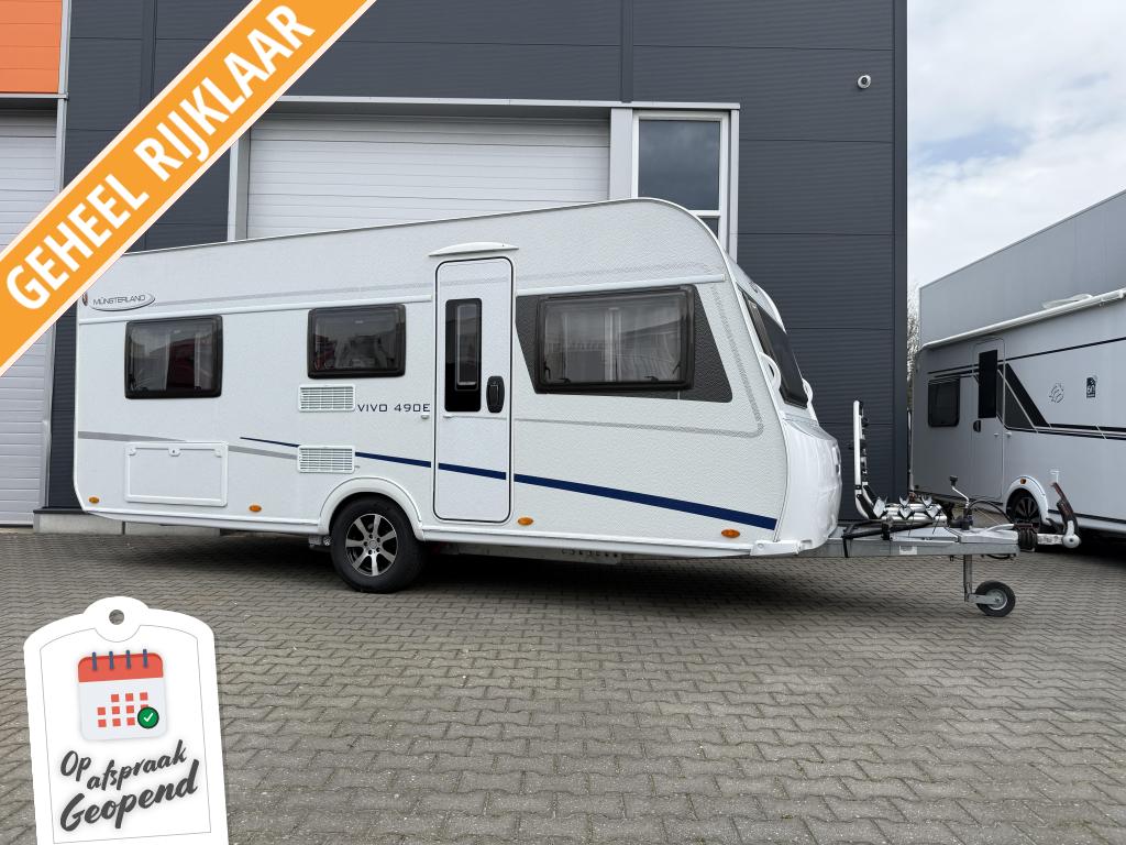 LMC Vivo 490 E Enkele bedden - Rondzit, Caravans en Kamperen, Caravans, Schokbreker, Rondzit, Bedrijf, 5 tot 6 meter