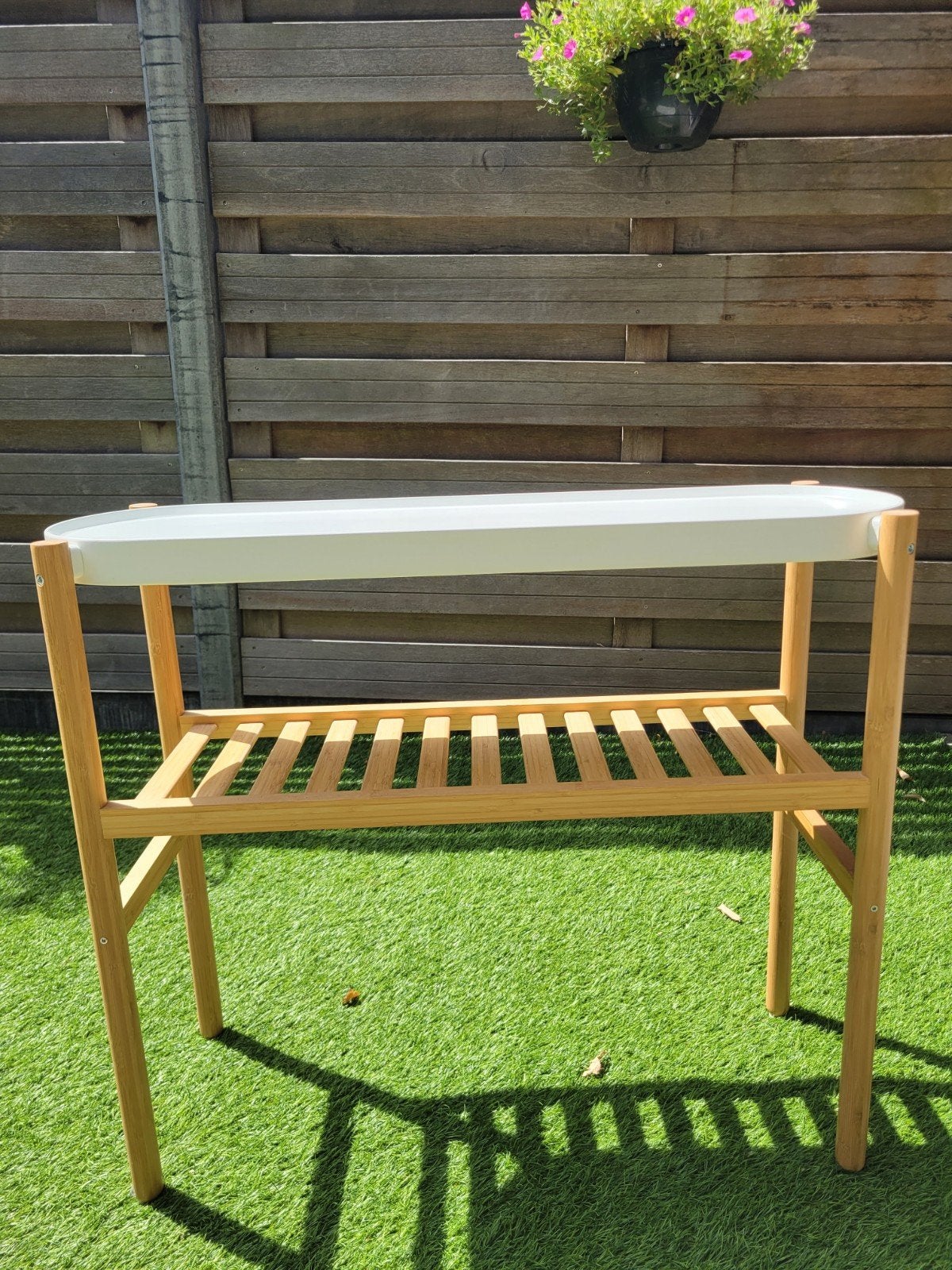 Bijzettafel/plantentafel, Ophalen, 50 tot 100 cm, Zo goed als nieuw, 25 tot 50 cm