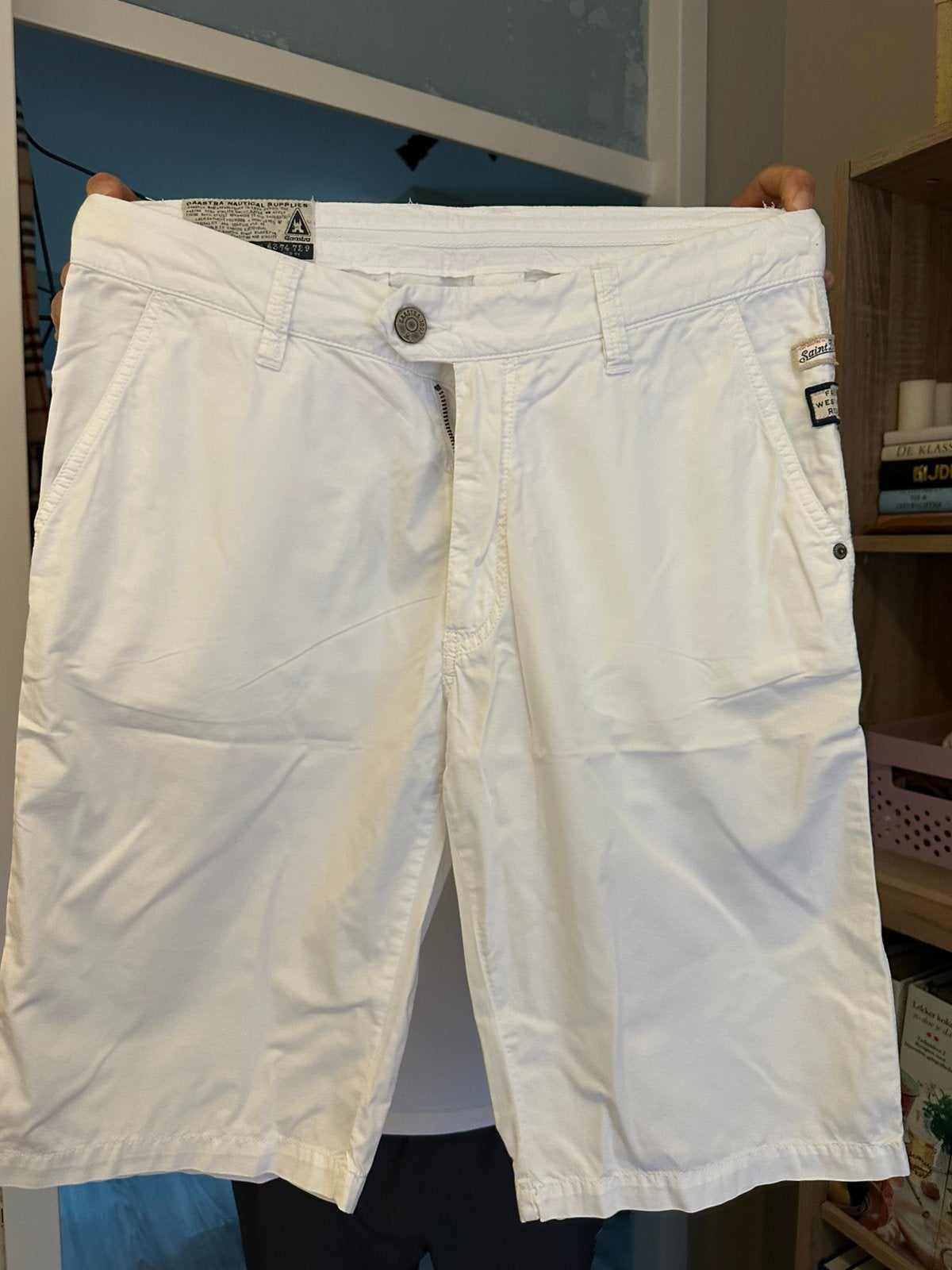 Korte broek/bermuda Gaastra M, Ophalen of Verzenden, Gedragen, Wit