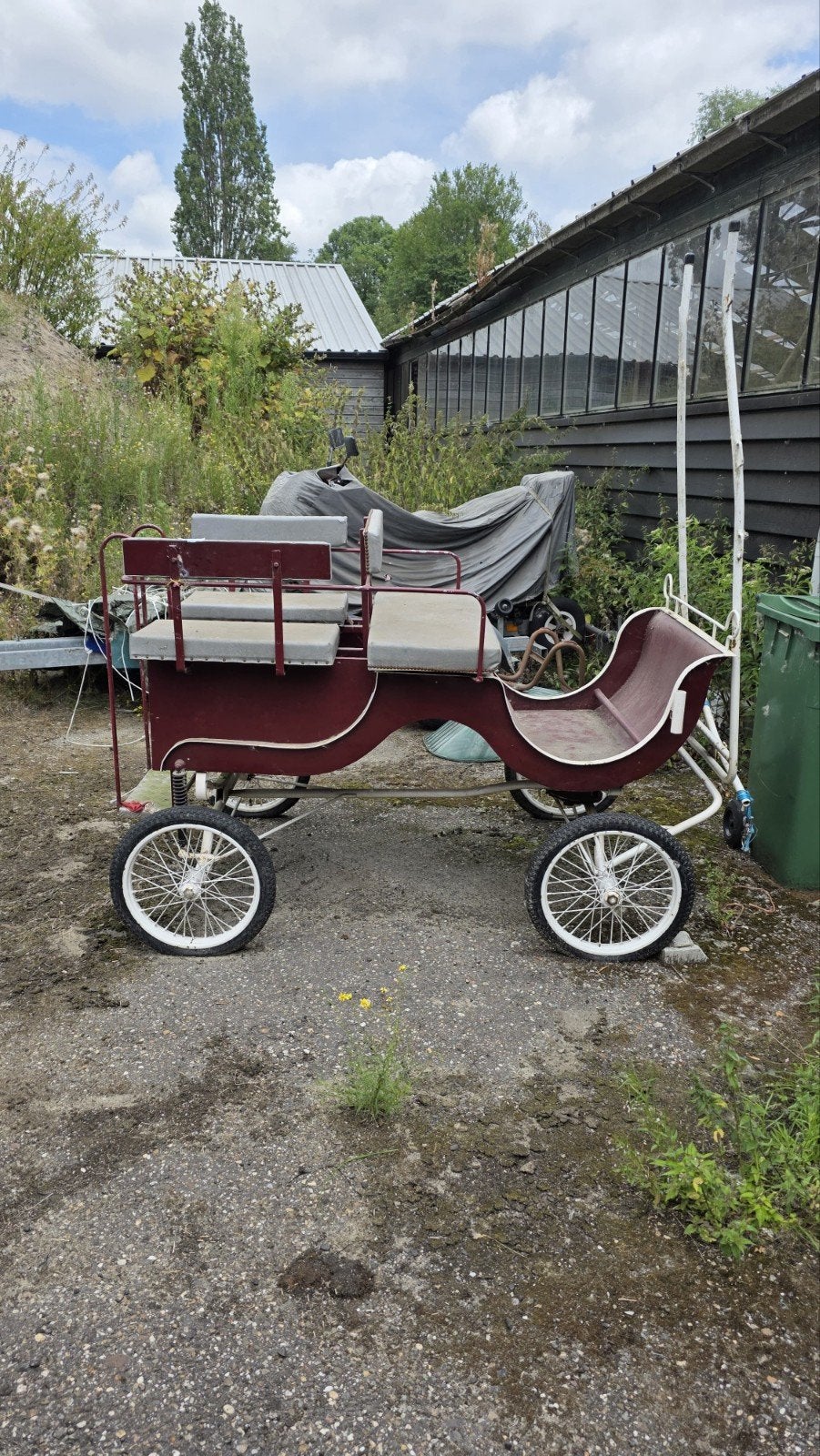 Menkarretje Pony., Gebruikt, Pony