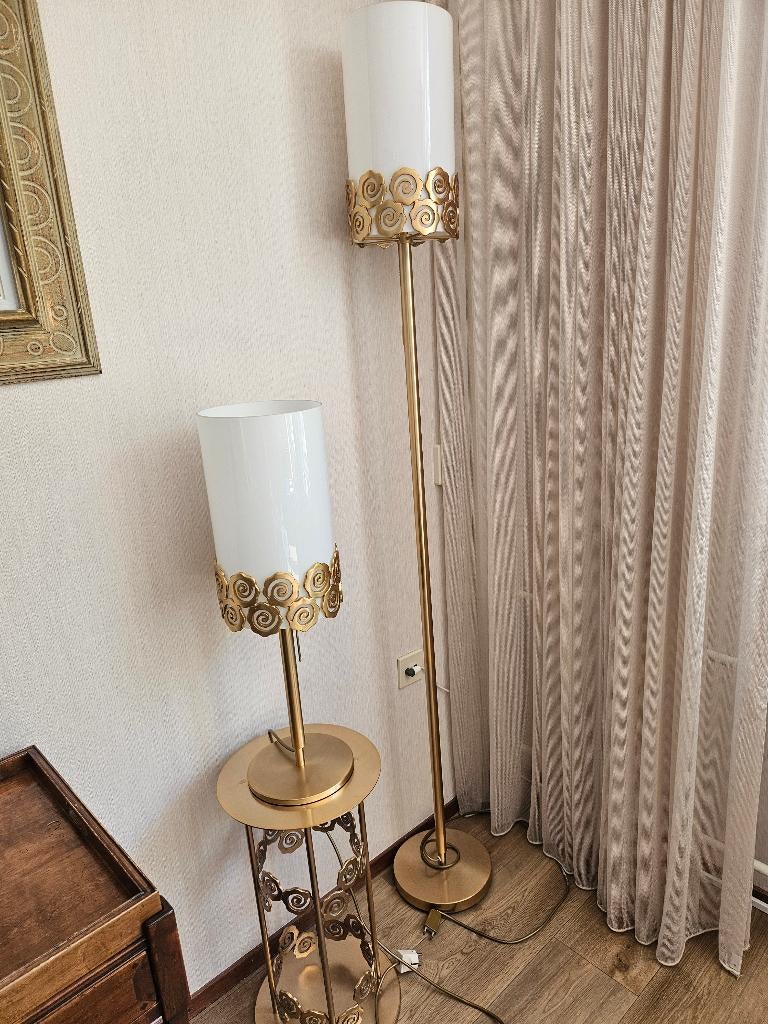 Lampen, Ophalen, Zo goed als nieuw, Glas, 75 cm of meer