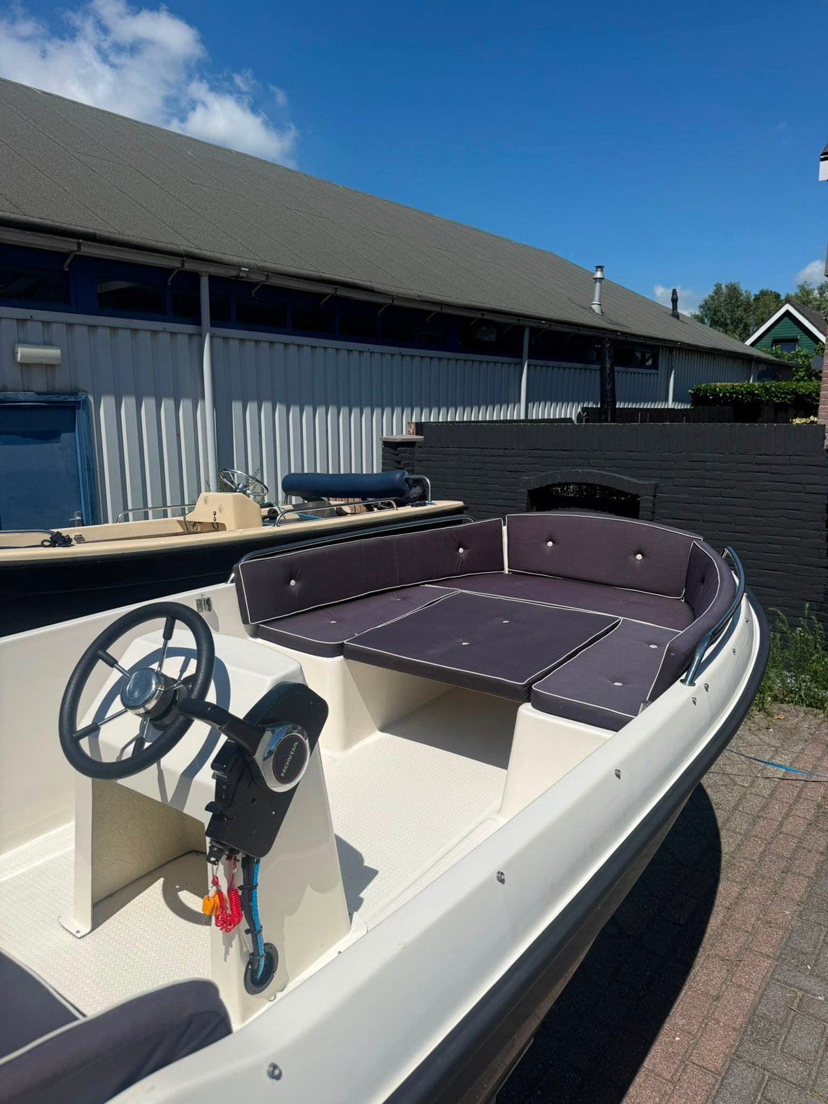 Sea Finder 435 sloep met 15PK Honda BBM en evt. Trailer, Overige merken, Consoleboot, 15 pk, 2.00 meter