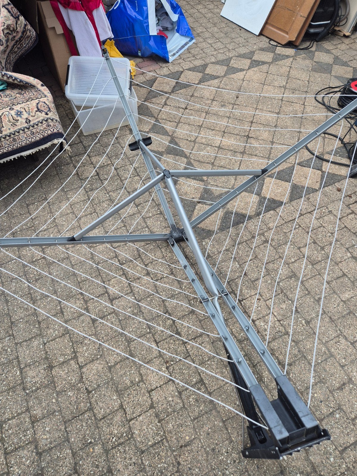 Brabantia droogmolen - stevig en inklapbaar, Ophalen, Gebruikt